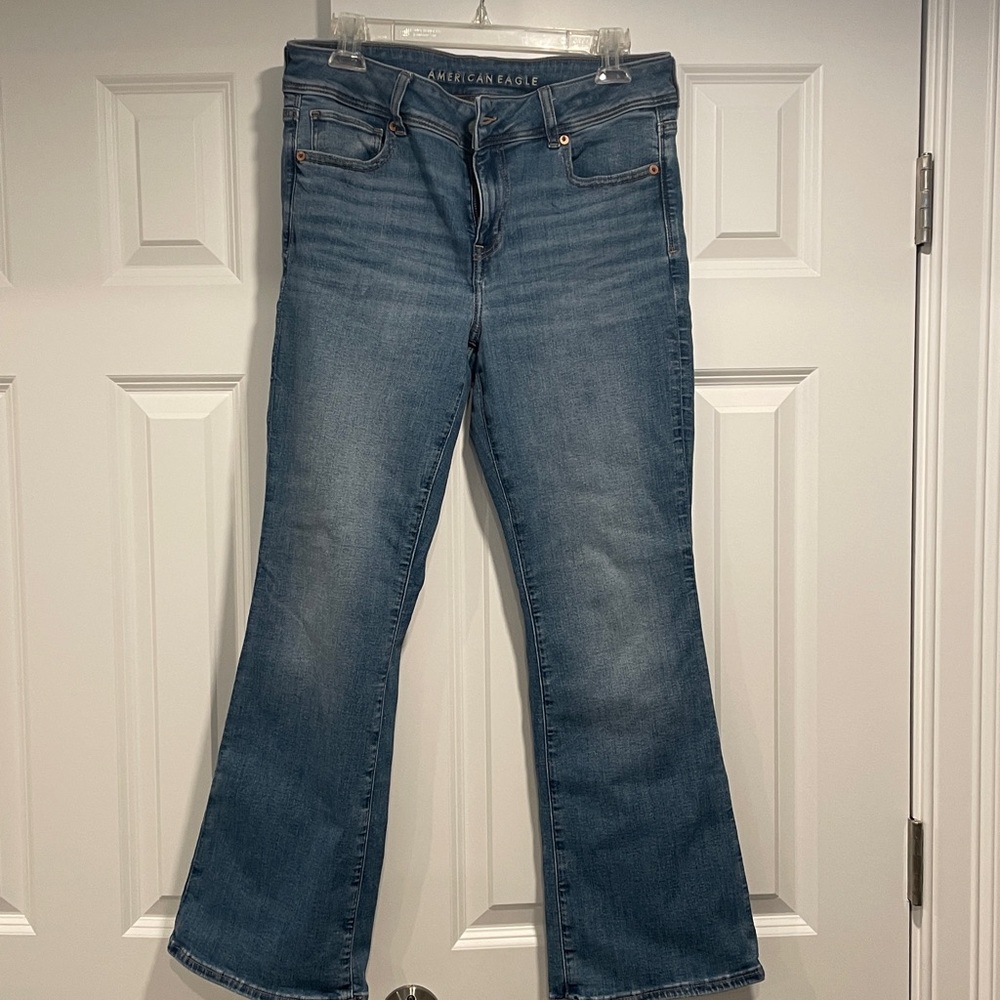 American Eagle Blue Stretch Denim